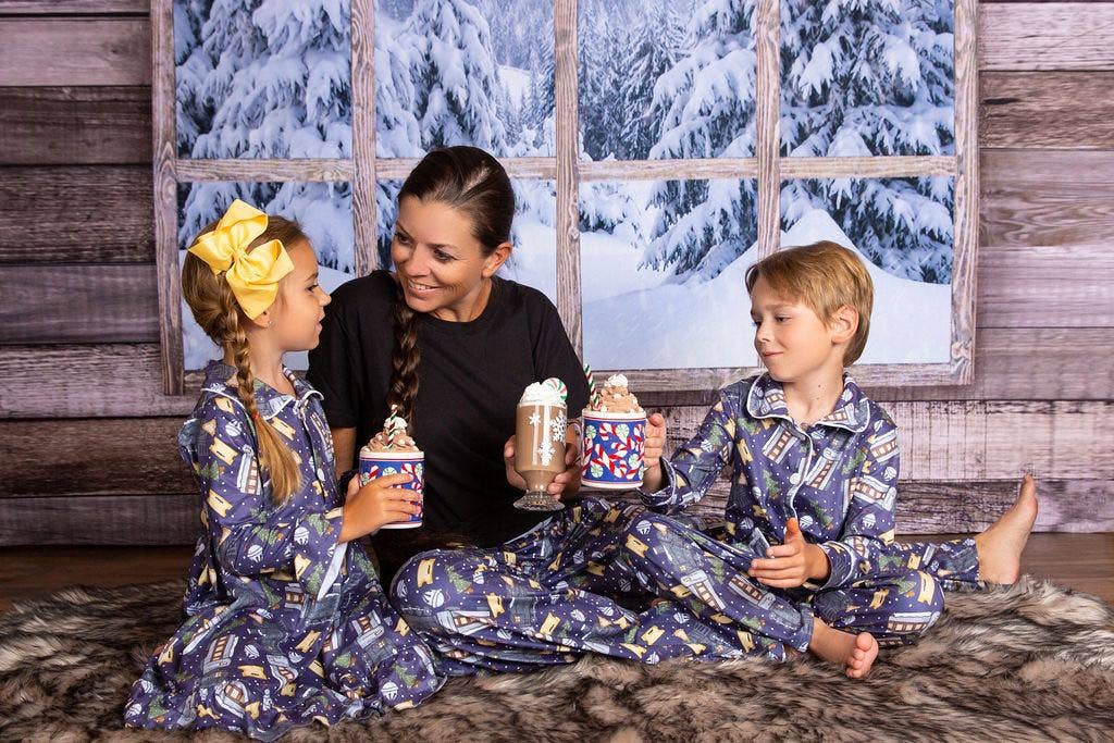 JustForLittles - Wholesale Lounge Top - Kids - Polar Express Comfy Cozies9