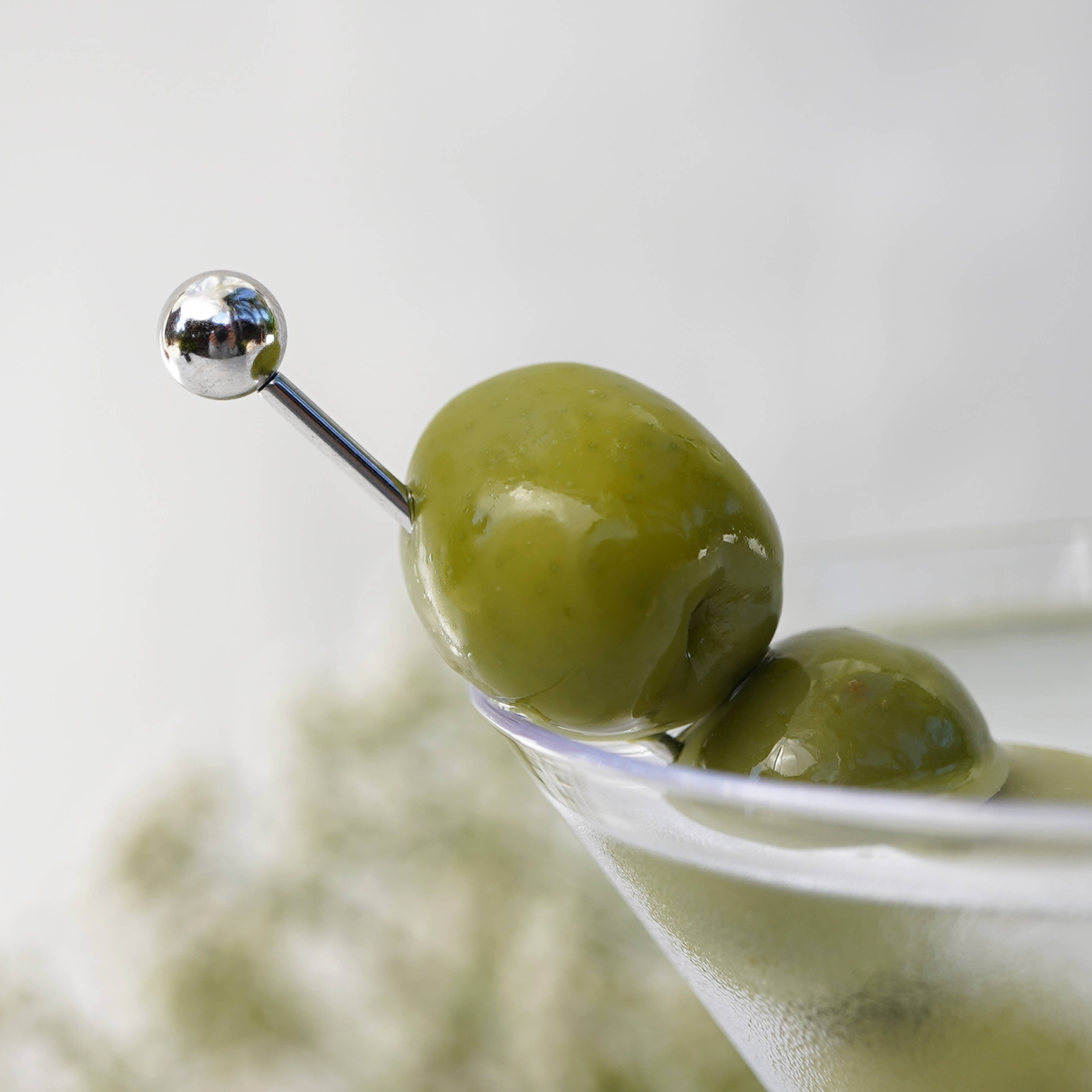 A Bar Above – wholesale Cocktail pick – Cocktail Picks for Garnishes, Stainless (12 Piece, Short)4