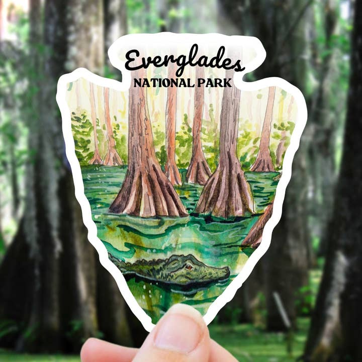 Everglades National Park Sticker for wholesale by Studio Katie