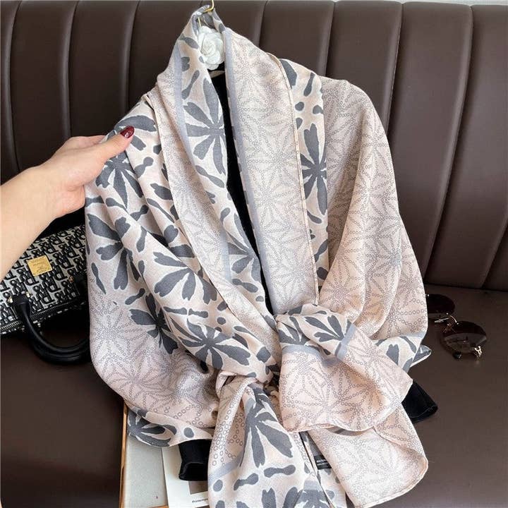 Mirazshoes WholeSale - Wholesale Scarf - Women's - Thin Printed Small Handkerchief2