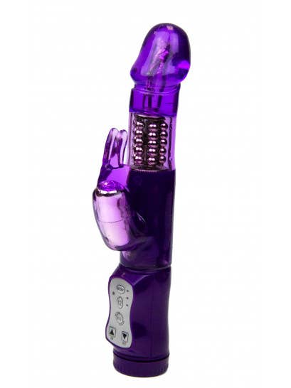 Libid Toys - Vendita all'ingrosso Sex toy - Libid Toys Gio Viola - Vibratore Doppio con Stimolatore del Punto G1
