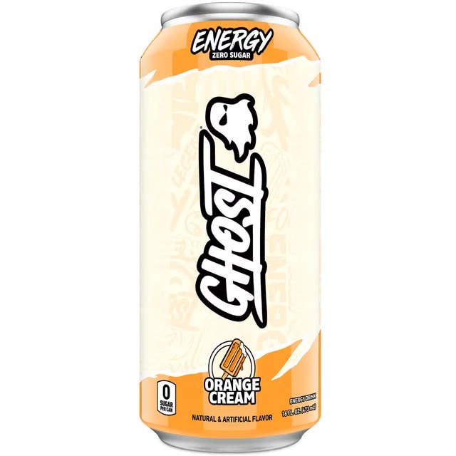 L&F Universal Goods - Wholesale Sports/Energy Drink - Ghost Energy Orange Cream 16 Fl Oz Can1