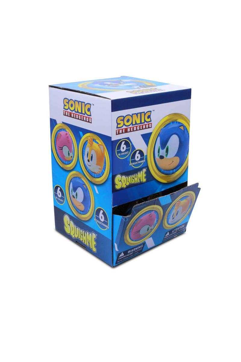License 2 Play Toys - Wholesale Squishy Toy - Kids & Baby - Sonic the Hedgehog SquishMe Figures Series 2 in 16pc Display3