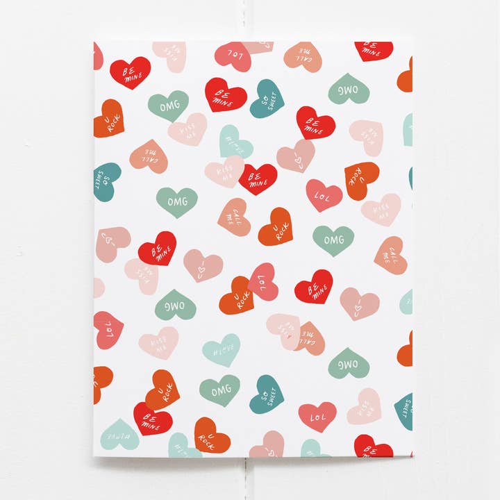 Cœurs de bonbons pour la vente par Olive & Company