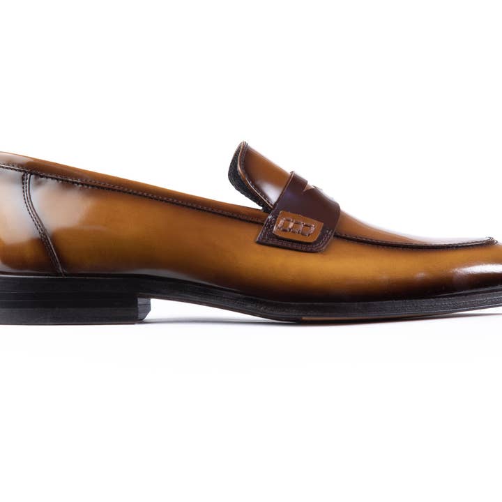 VellaPais - Wholesale Loafers - Heren - VellaPais Penny Loafer Kameel1