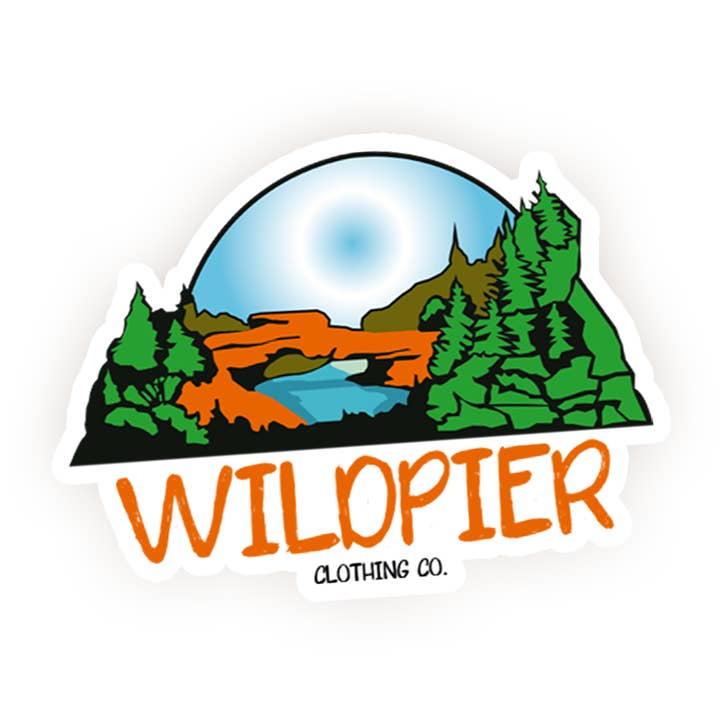 (2) Cave Run Stickers for wholesale by The WildPier