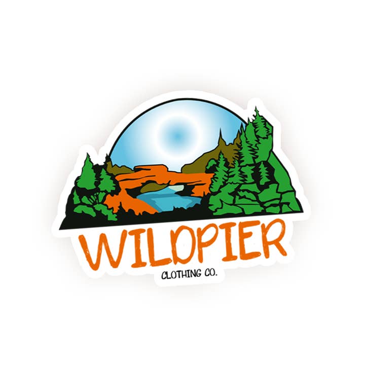 (2) Cave Run Stickers for wholesale by The WildPier