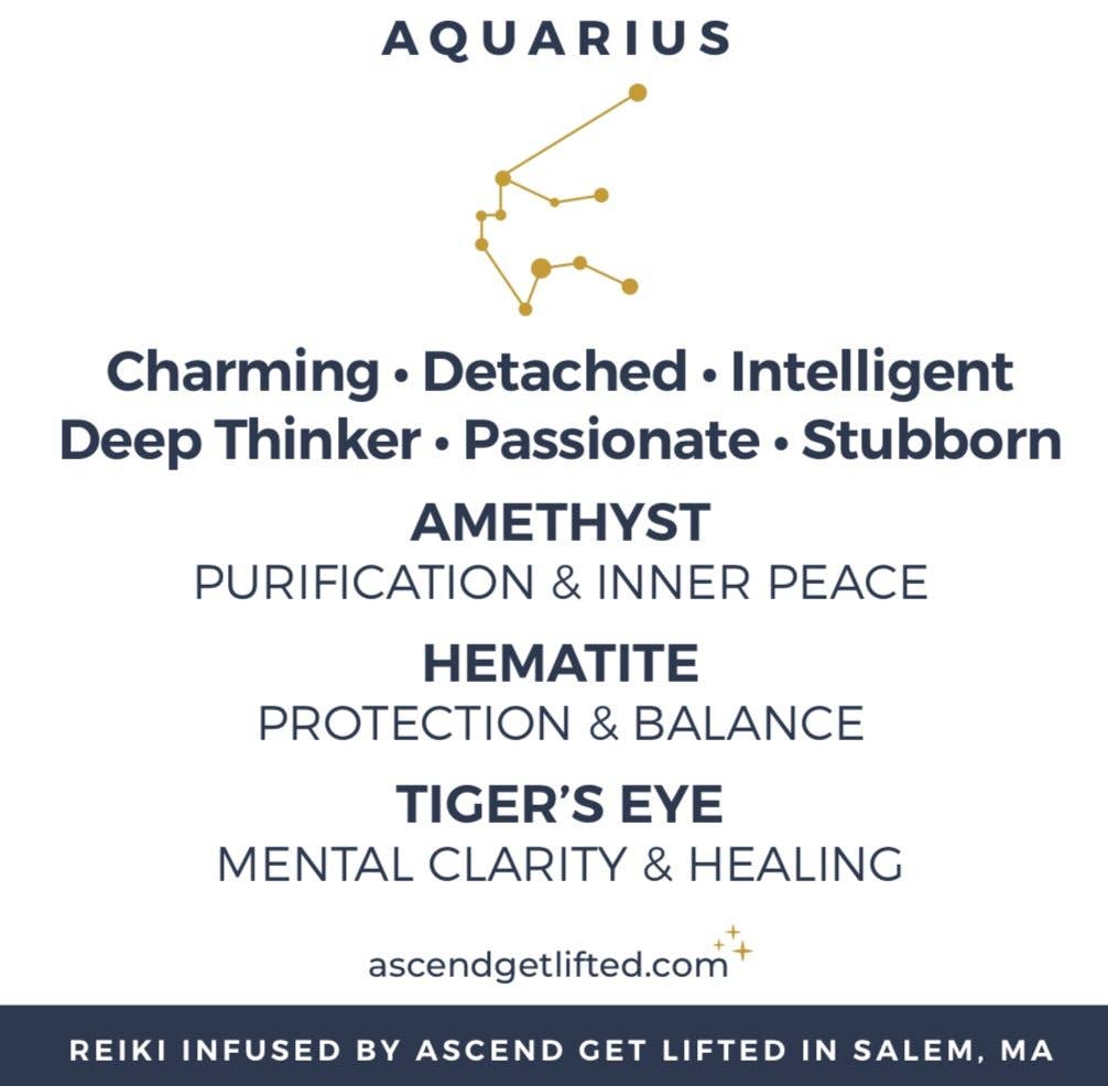 ASCEND – wholesale Andlig sten/kristall – Zodiakens kristallset33