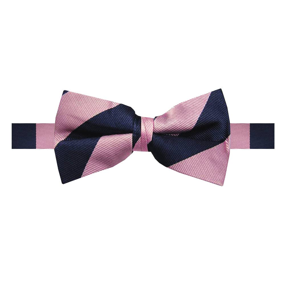 Jacob Alexander – Großhandel Fliege – Herren – Herren 1-Zoll College-Streifen Gewebte Fliege7