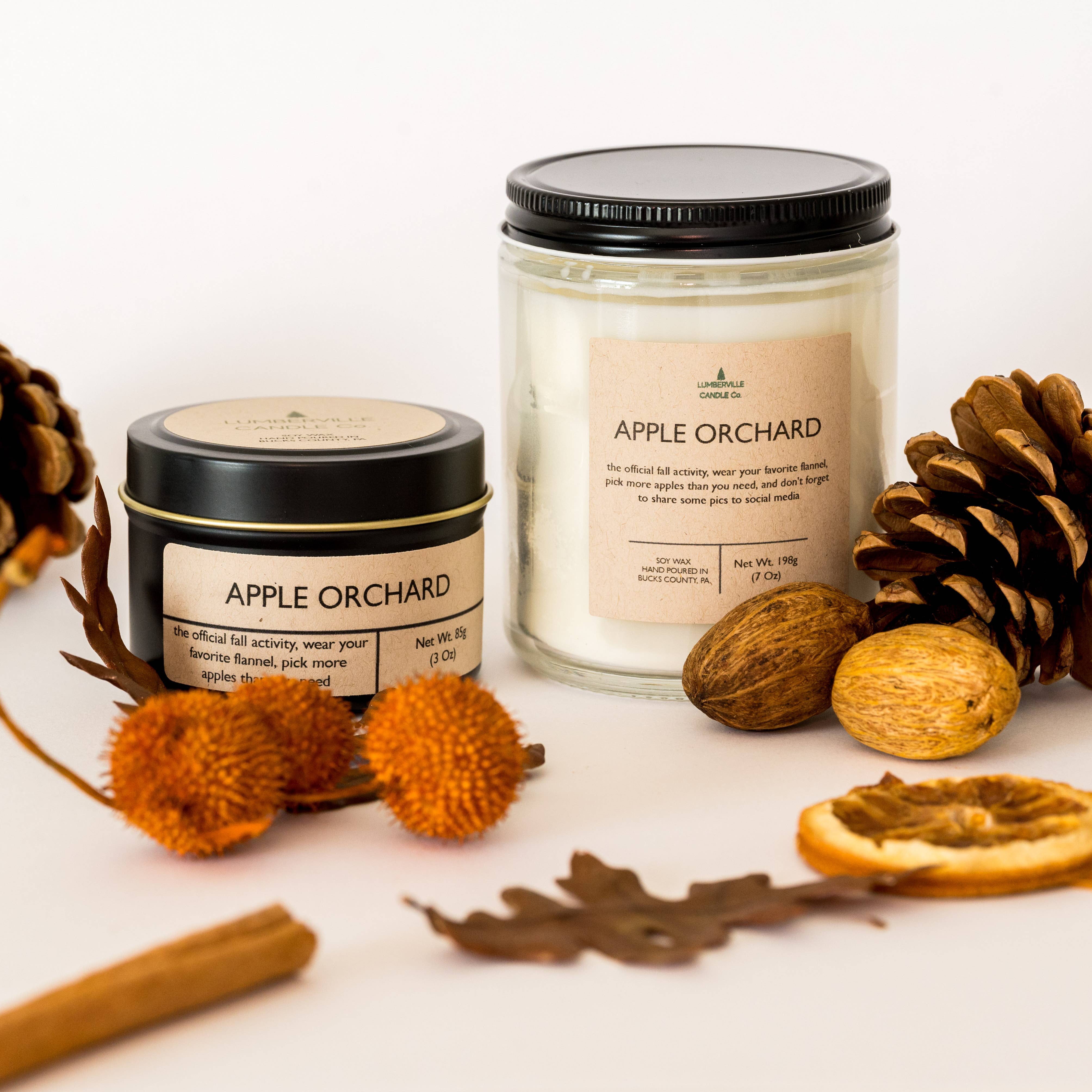 Lumberville Candle Co. - Wholesale Jar/Filled Candle - Apple Orchard0