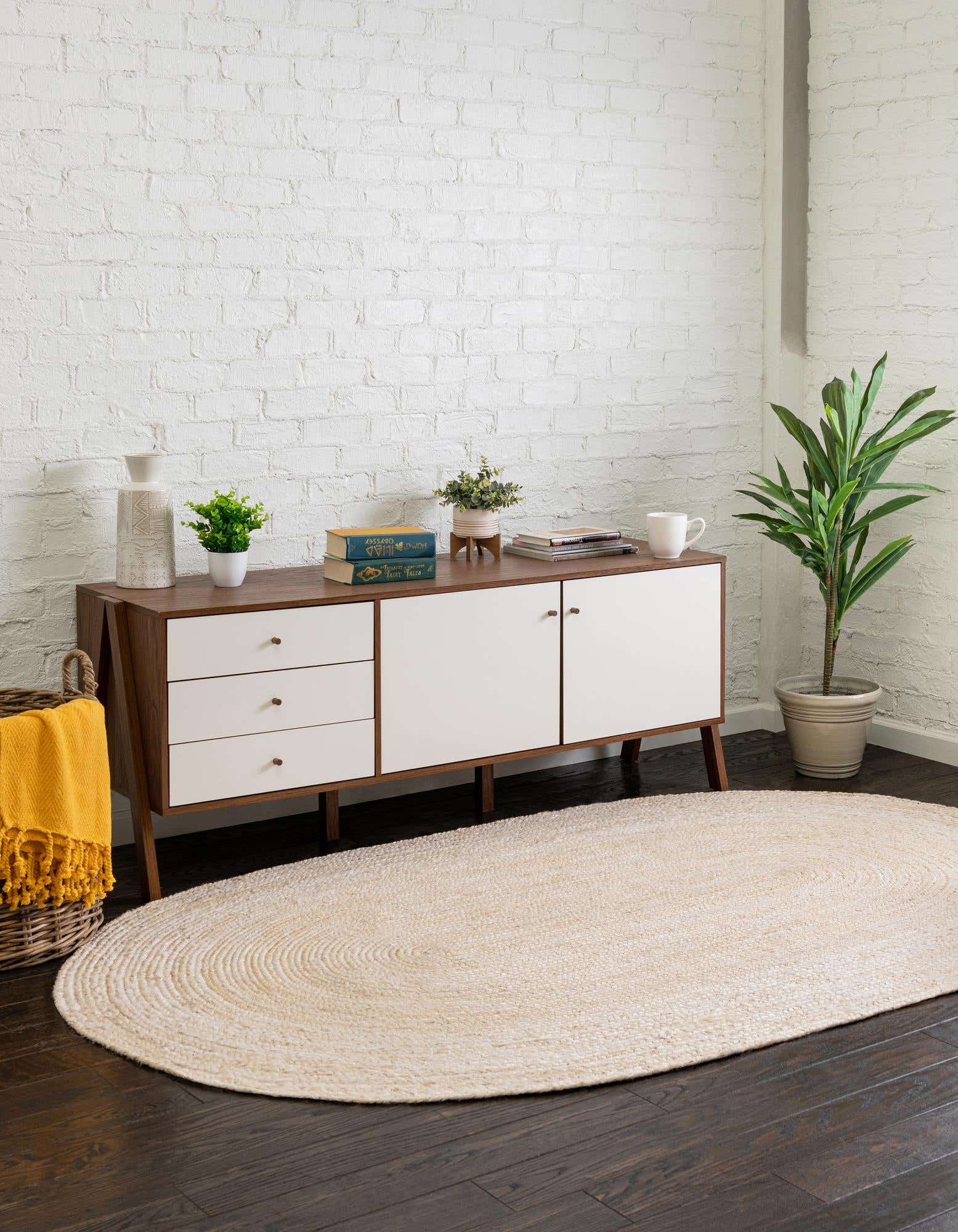 Rug Mart - Wholesale Area Rug - Dhaka Braided Jute Hand Woven Rug98