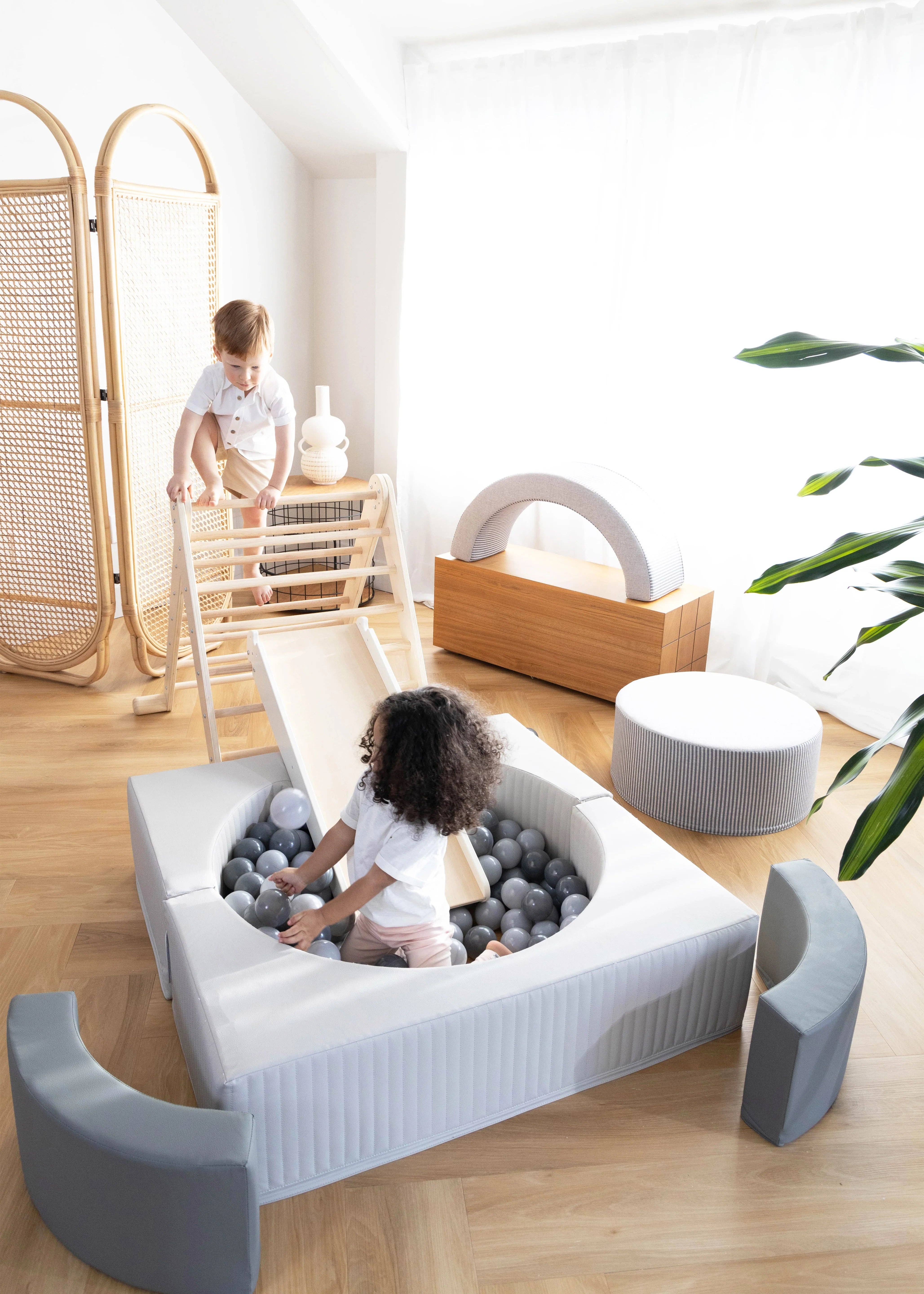 Coco Village - Wholesale Blocks - Kids Baby - Soft Play Blocks Set and Ball Pit - Shades of Night (6pcs)1