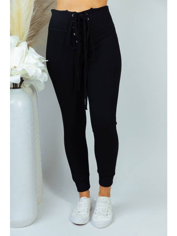 Hot Pink P40384 High Waisted Solid Knit Leggings for wholesale on Faire