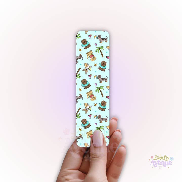 Summer Pups - Cardstock Bookmark for wholesale by Lovely Avenue