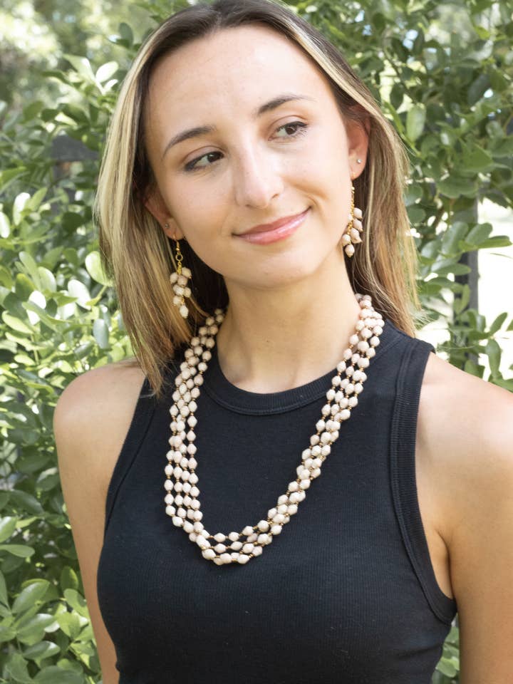 The Four Strand Necklace for wholesale by The Bead Project by TWOPU