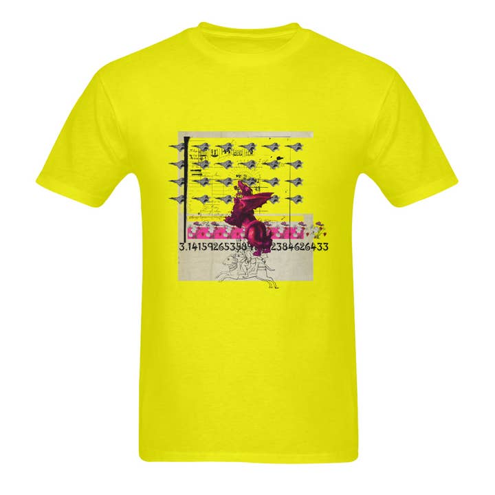 FLOWER POWER II Sunny Men's Printed Cotton Tee Shirt for wholesale by Bønes and Balløøns