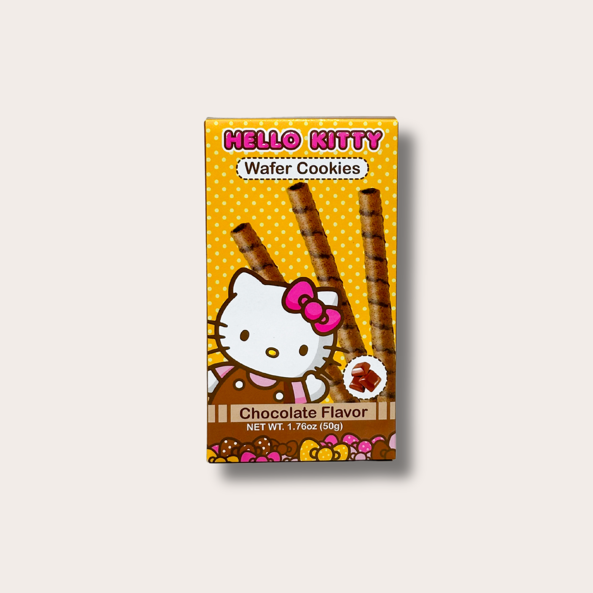 Tanuki Towne - Wholesale Cookie - Hello Kitty Wafer Rolls – Matcha, Strawberry & Chocolate3