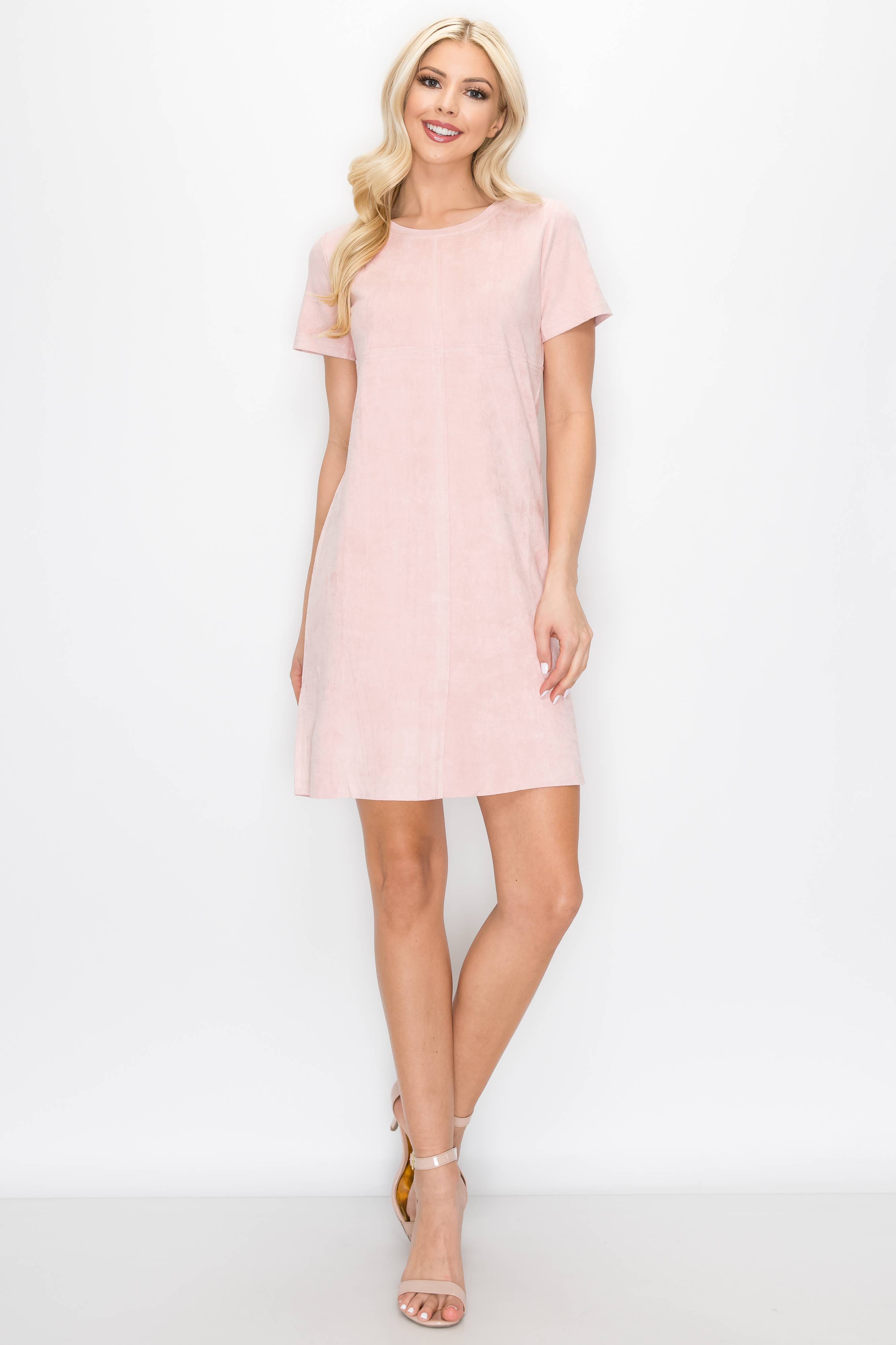 Joh Apparel - Vente Robe – femme - Robe extensible à col rond Audrey sans poches13