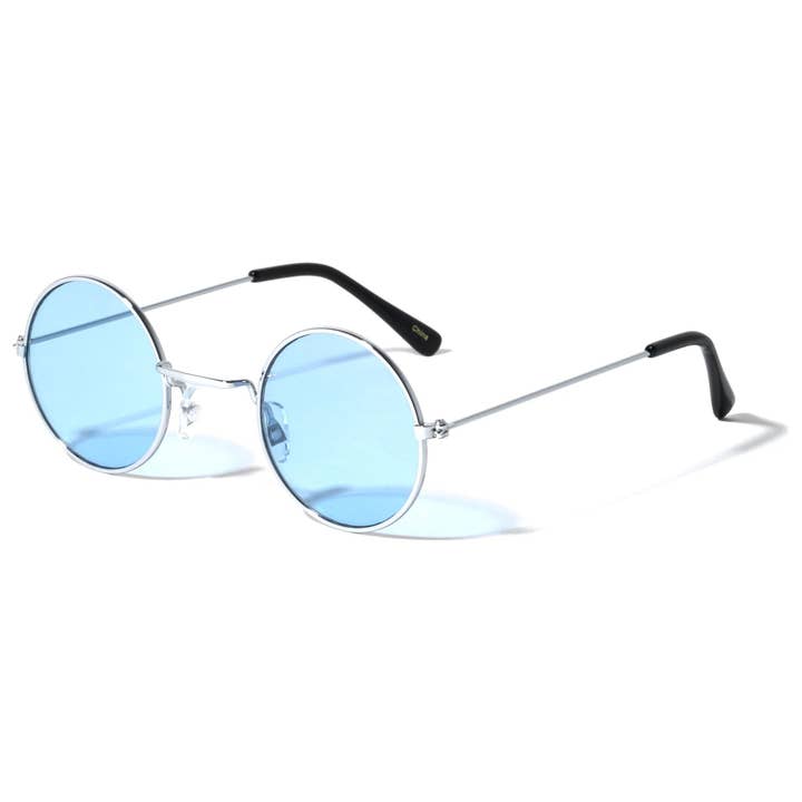 Color Lens Round Frame Shades 1001-co for wholesale by Sunrayzz Imports