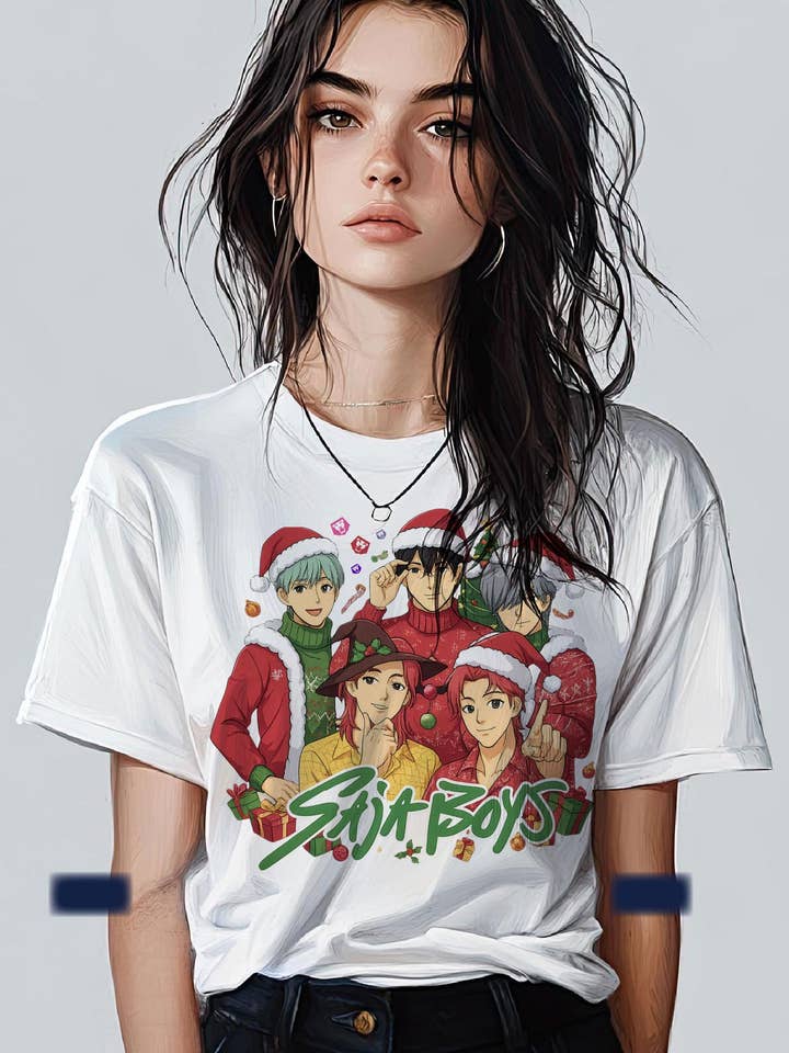 Christmas Saja Boys Kpop Fan Youth Shirt & Sweatshirt for wholesale by SONDO DESIGN LTD