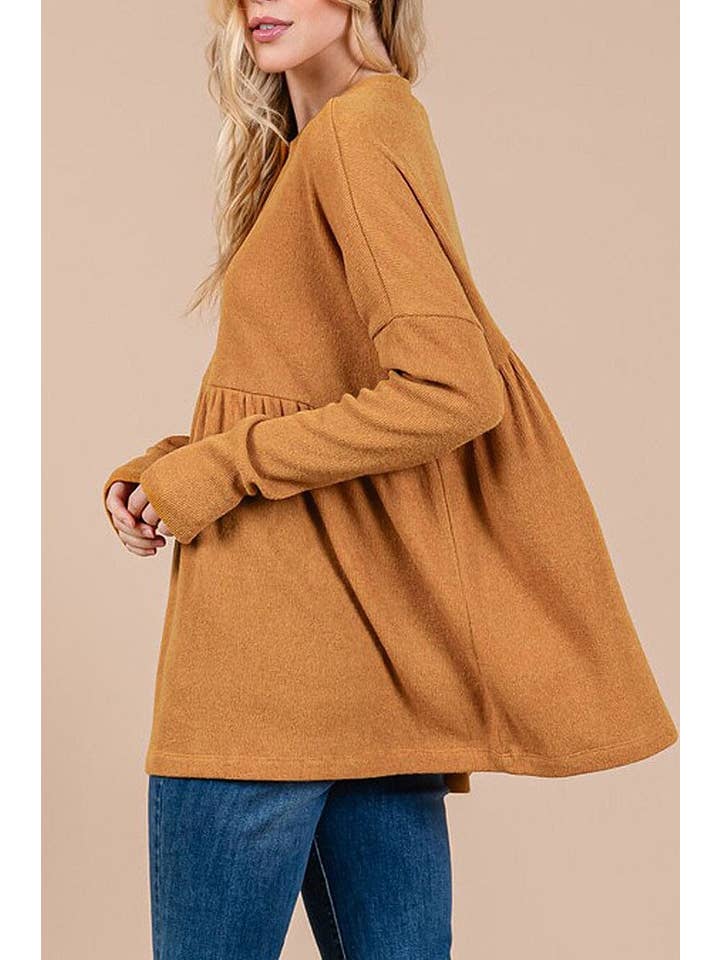 ROUSSEAU - Vente Tunique – femme - CHEMISE À MANCHES LONGUES COUPE AMPLE AVEC BOUTONS3