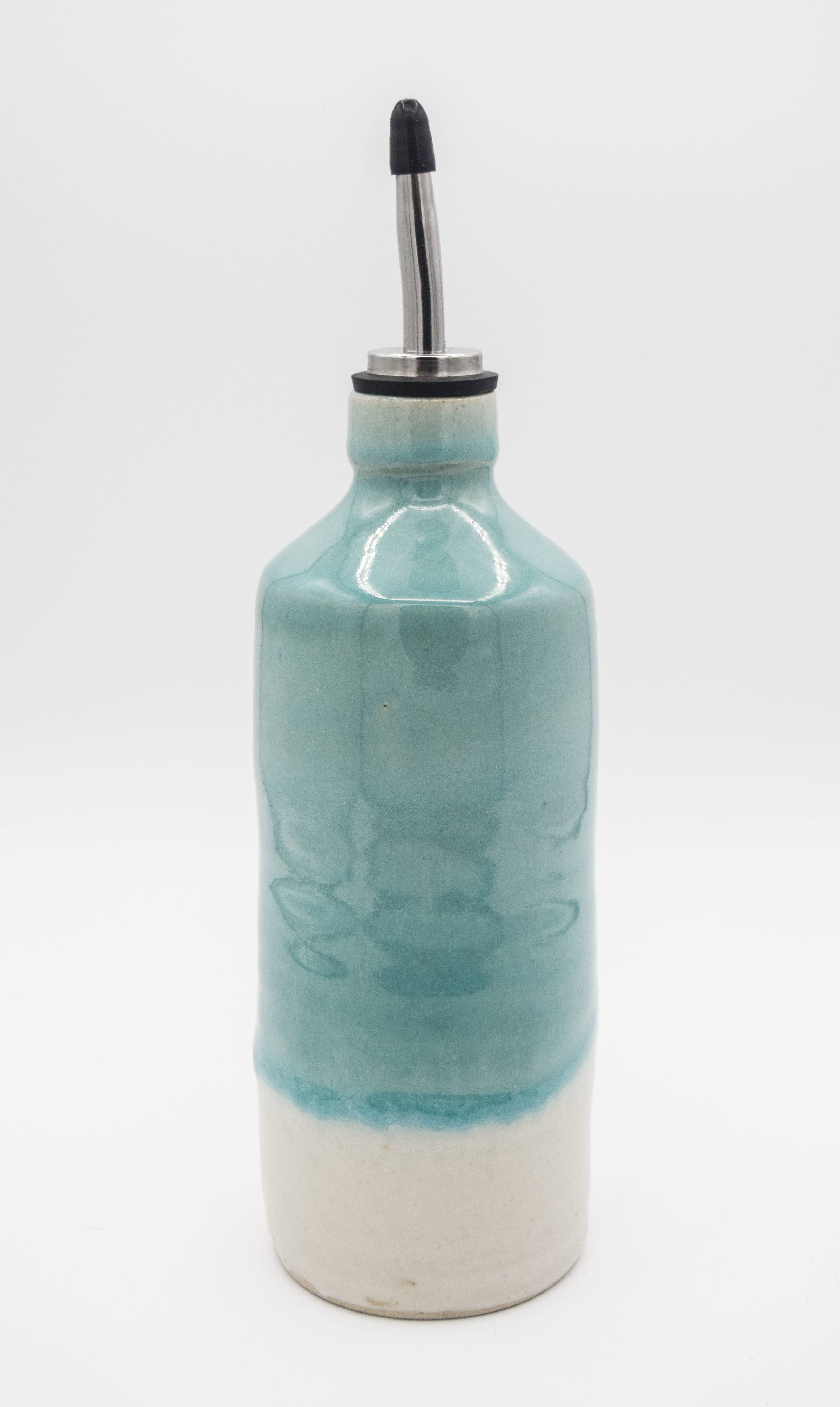 Curry Wilkinson Pottery - Wholesale Oil/Vinegar Dispenser - Cylindrical Oil Cruet1