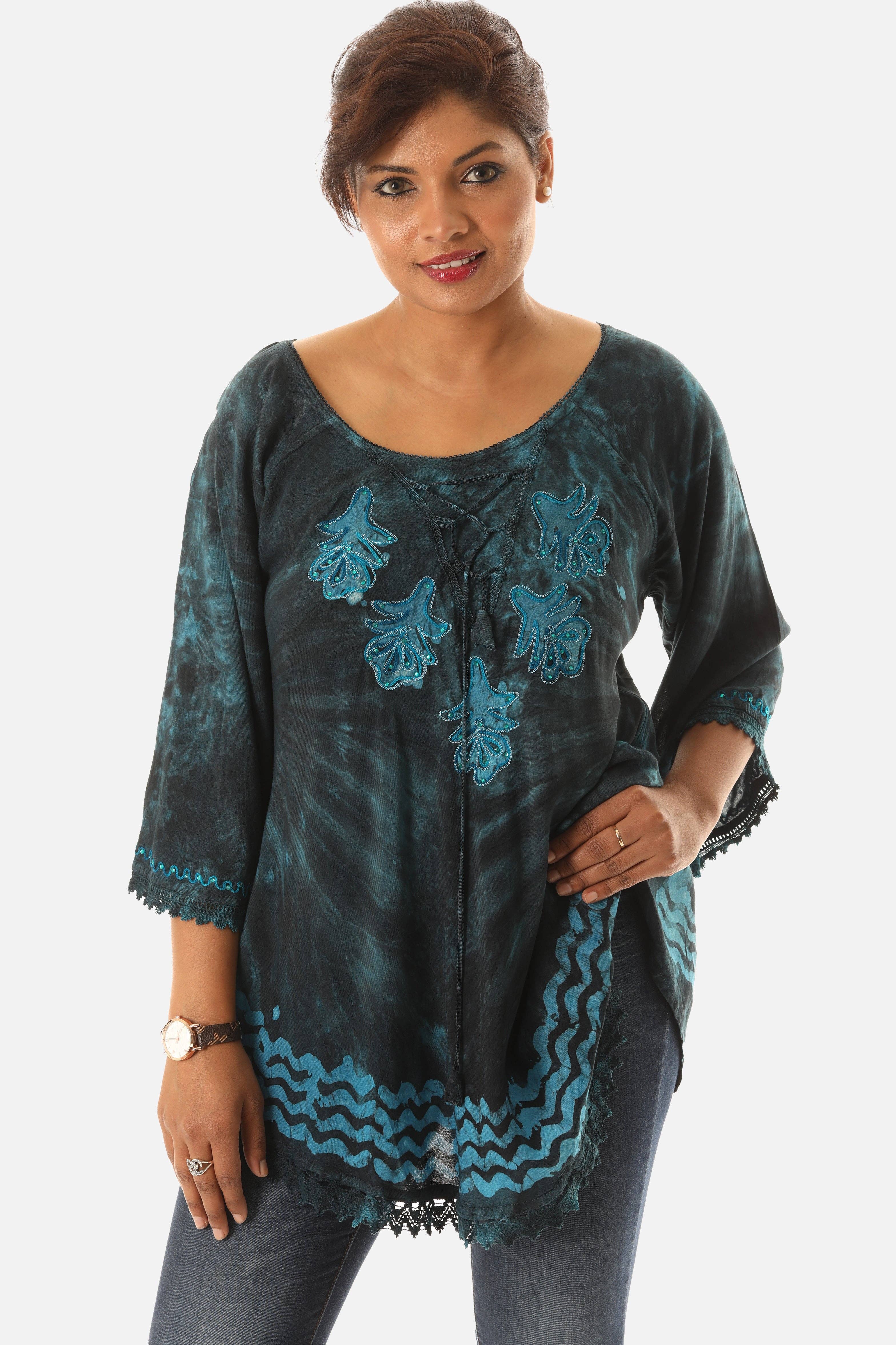 Shoreline Wear. INC – wholesale Tunic – Women’s – Women's Tie Dye Rayon Tunic8