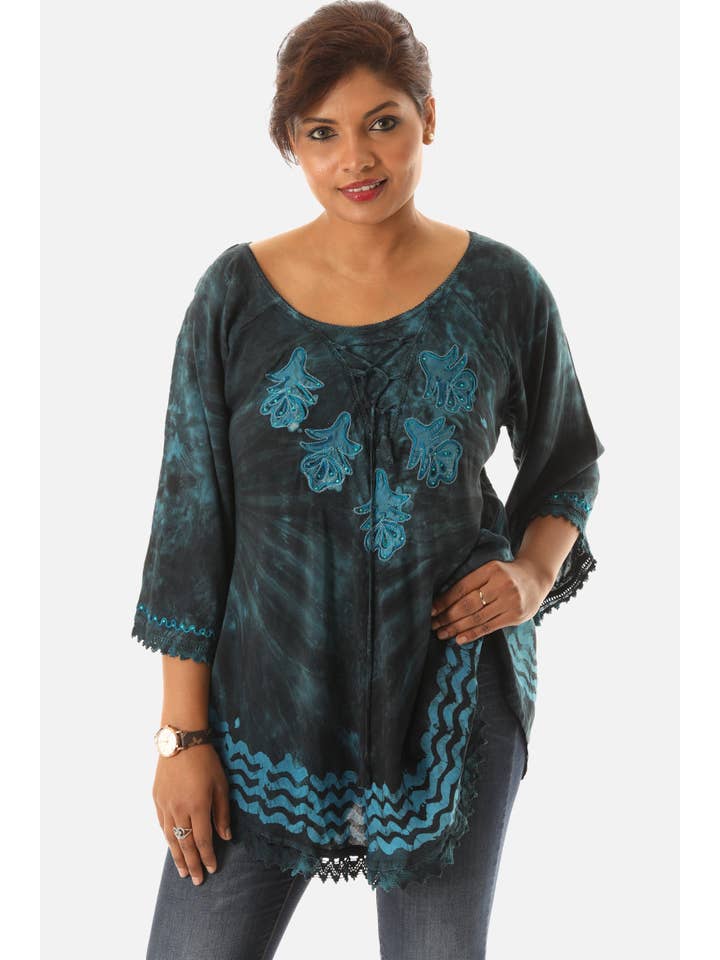 Shoreline Wear. INC – wholesale Tunic – Women’s – Women's Tie Dye Rayon Tunic8