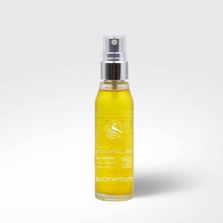 100% Jojoba Vegetable Oil 50 ml - ESSENTIEL 07 for wholesale by biophytum