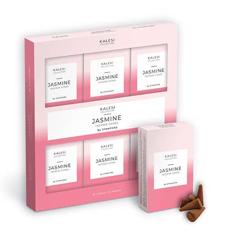 Cônes d'encens Jasmin pour la vente par Kalesi Collection Ltd