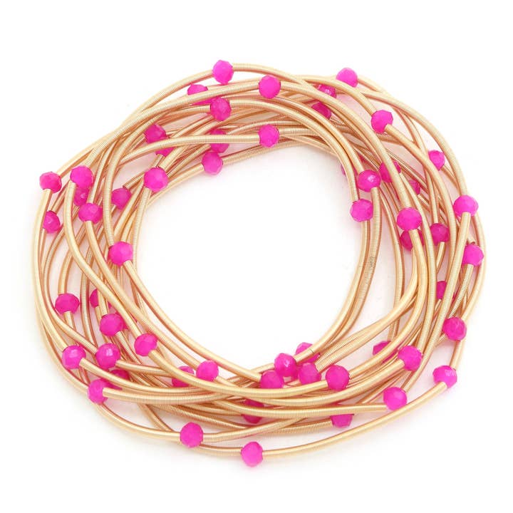 anbfashion - Wholesale Beaded Bracelet - BEADED WIRE BRACELET CB-21765