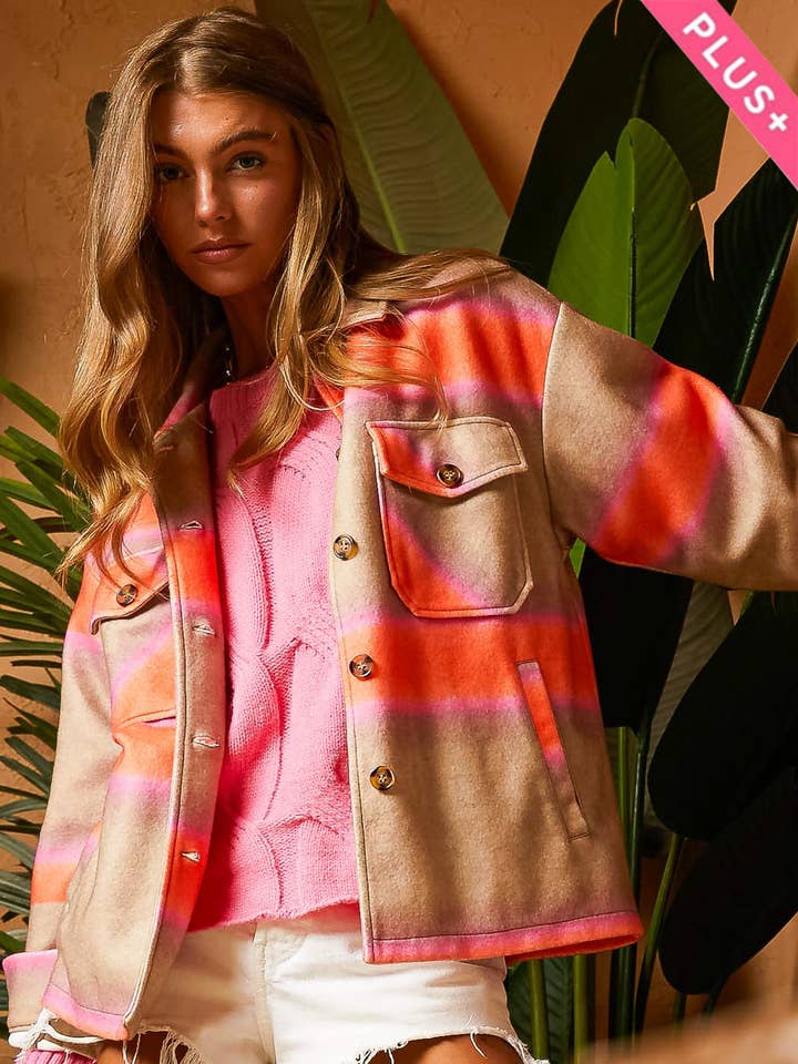 PLUS PIUMINO CON BOTTONI MULTICOLORE per la vendita all'ingrosso da parte di Davi & Dani