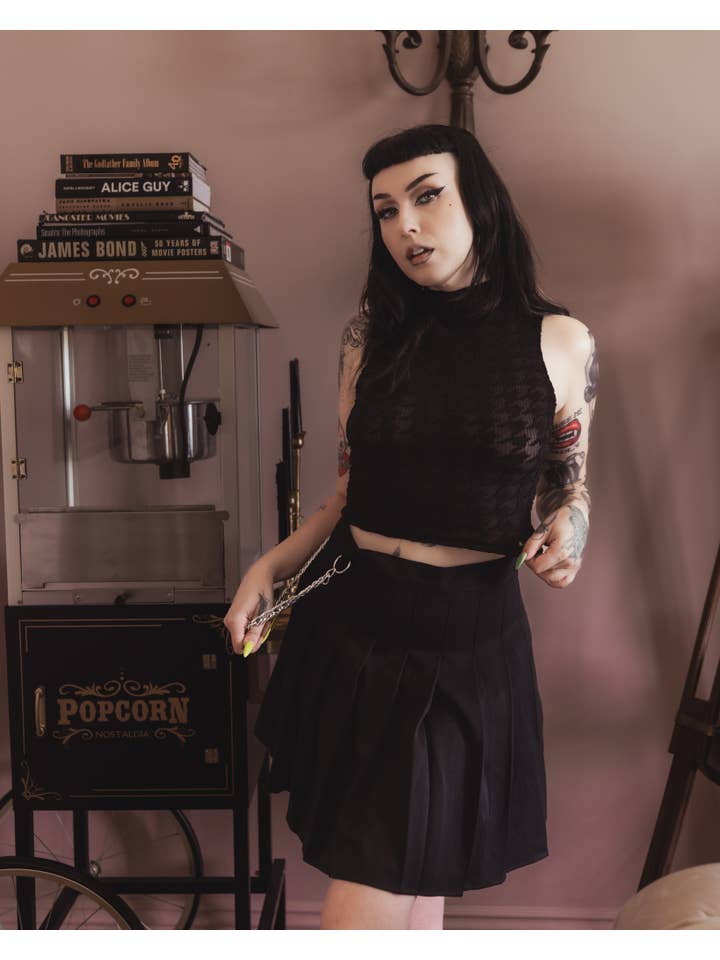 The Pretty Cult - Wholesale Blouse - Women's - Hounds Of Hell Crop Top 3