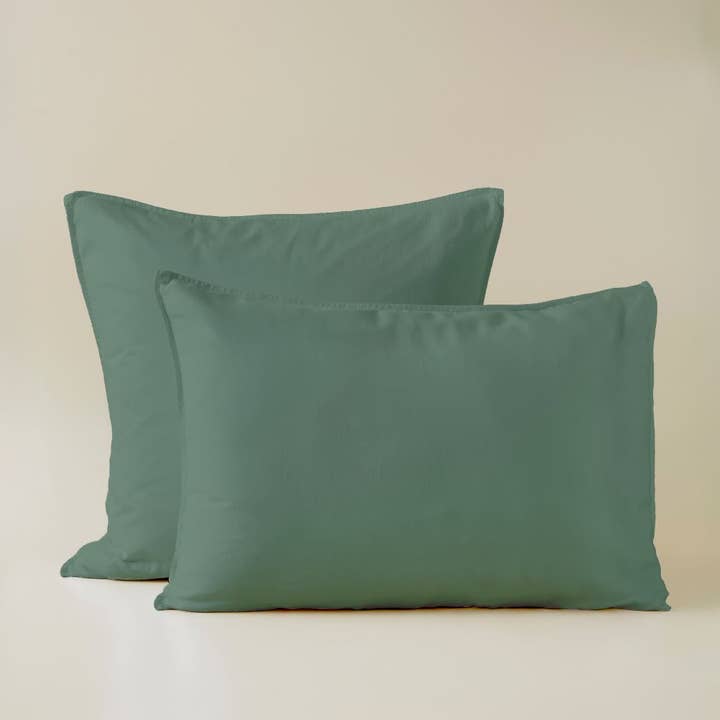 Cypress satin Lyocell pudebetræk for engroshandel hos Sylvie Thiriez