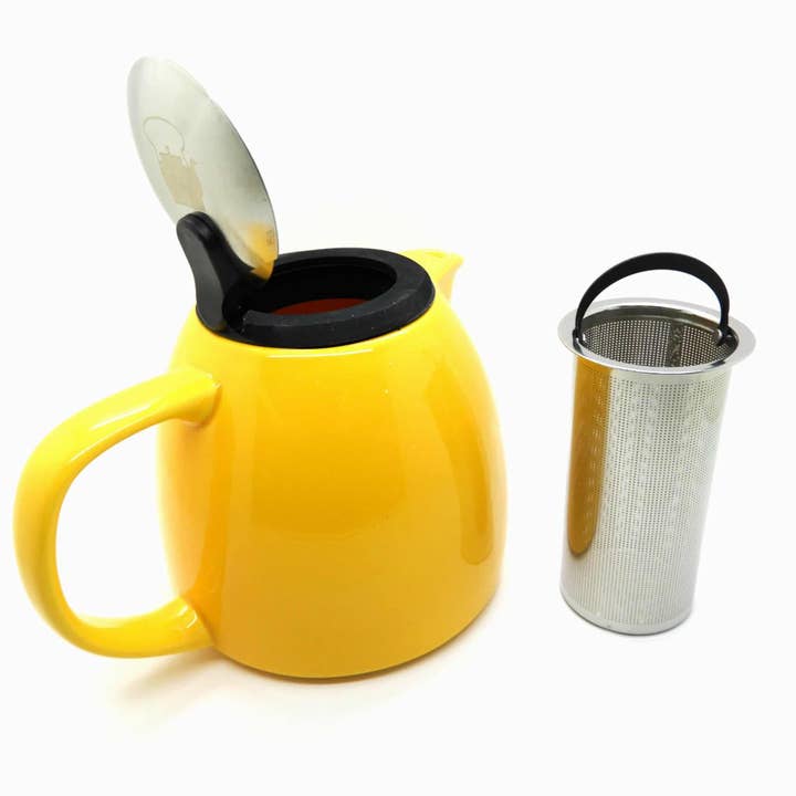 The Whistling Kettle - Wholesale Tea Pot - The Big Steep - 27 Ounces Ceramic Teapot