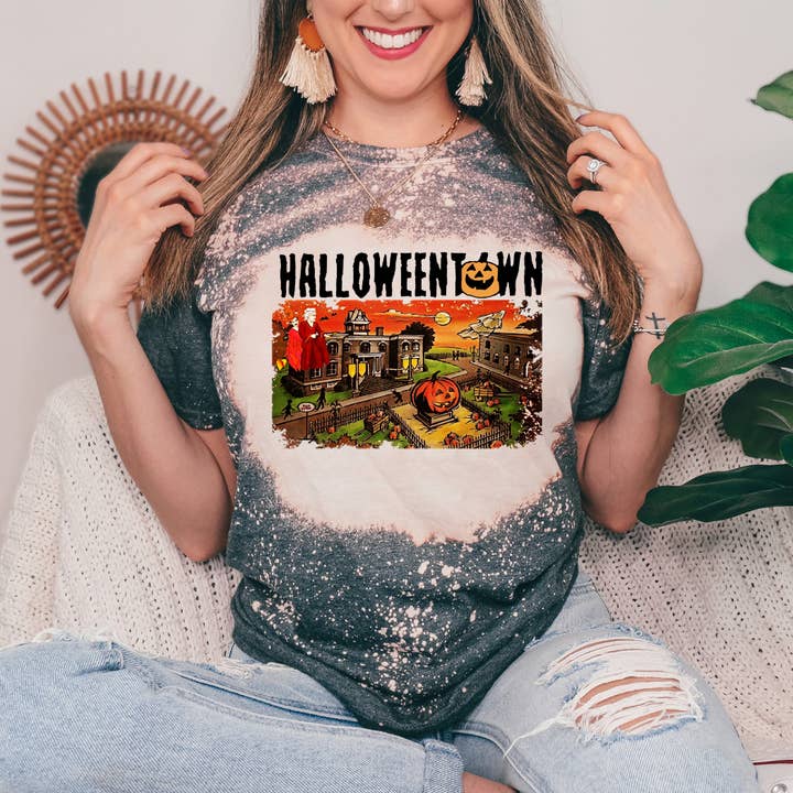 Halloweentown Tee for wholesale by Londas Trendy Tees