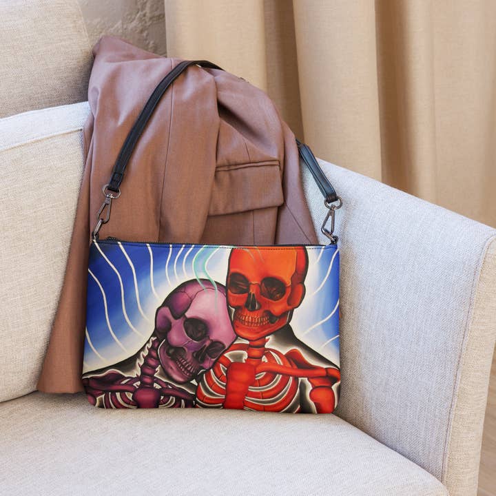 “Eternal Lovers” Crossbody bag for wholesale by The Art of Francella