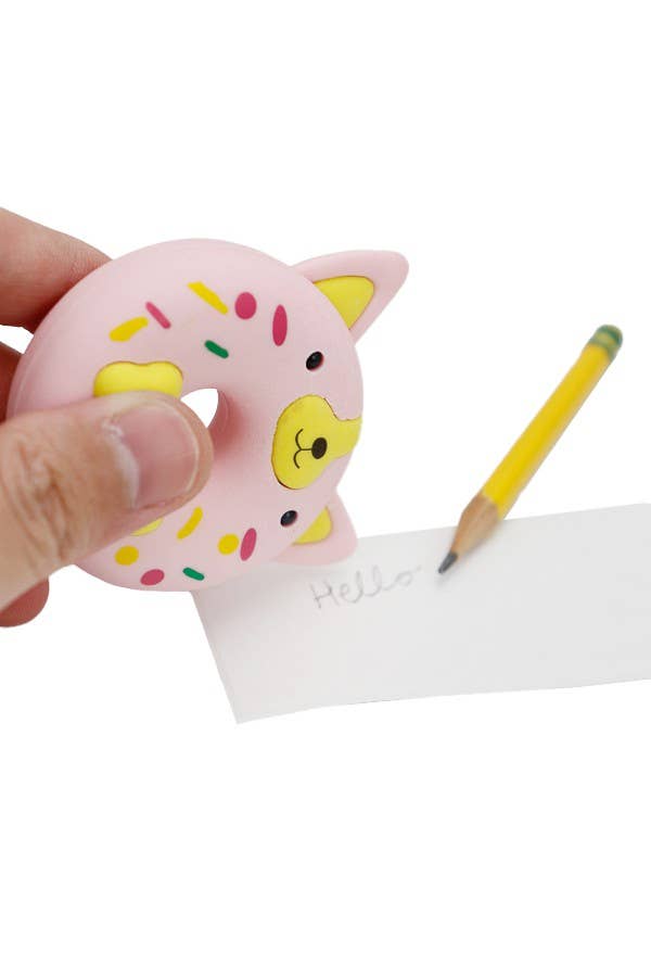 SURTIDO Borrador 3D Jumbo Kawaii de Animales en Forma de Donut de venta al por mayor en Faire5
