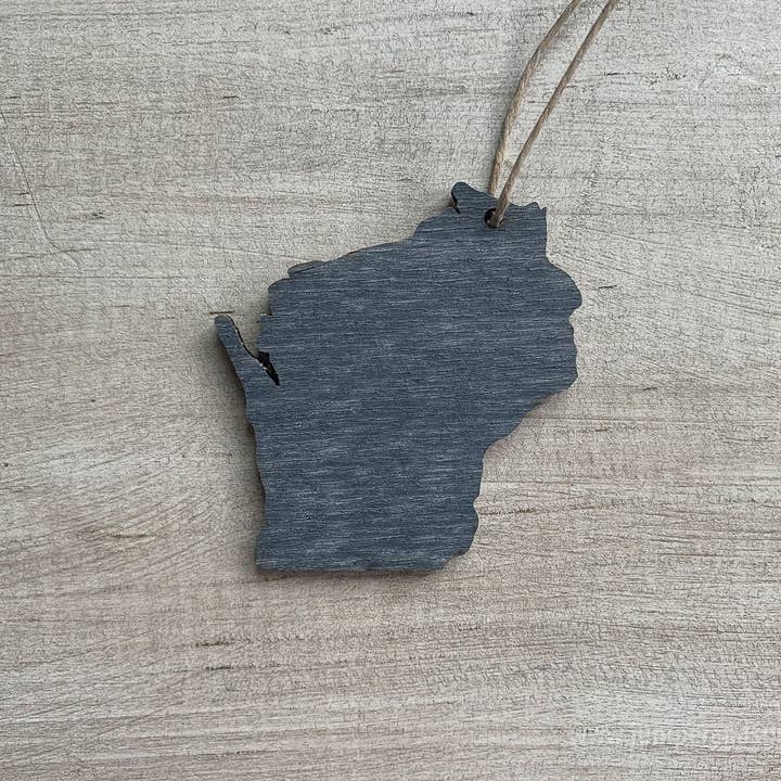 Juniper & Spruce - Wholesale Ornament - Wisconsin Buffalo Plaid Ornament5