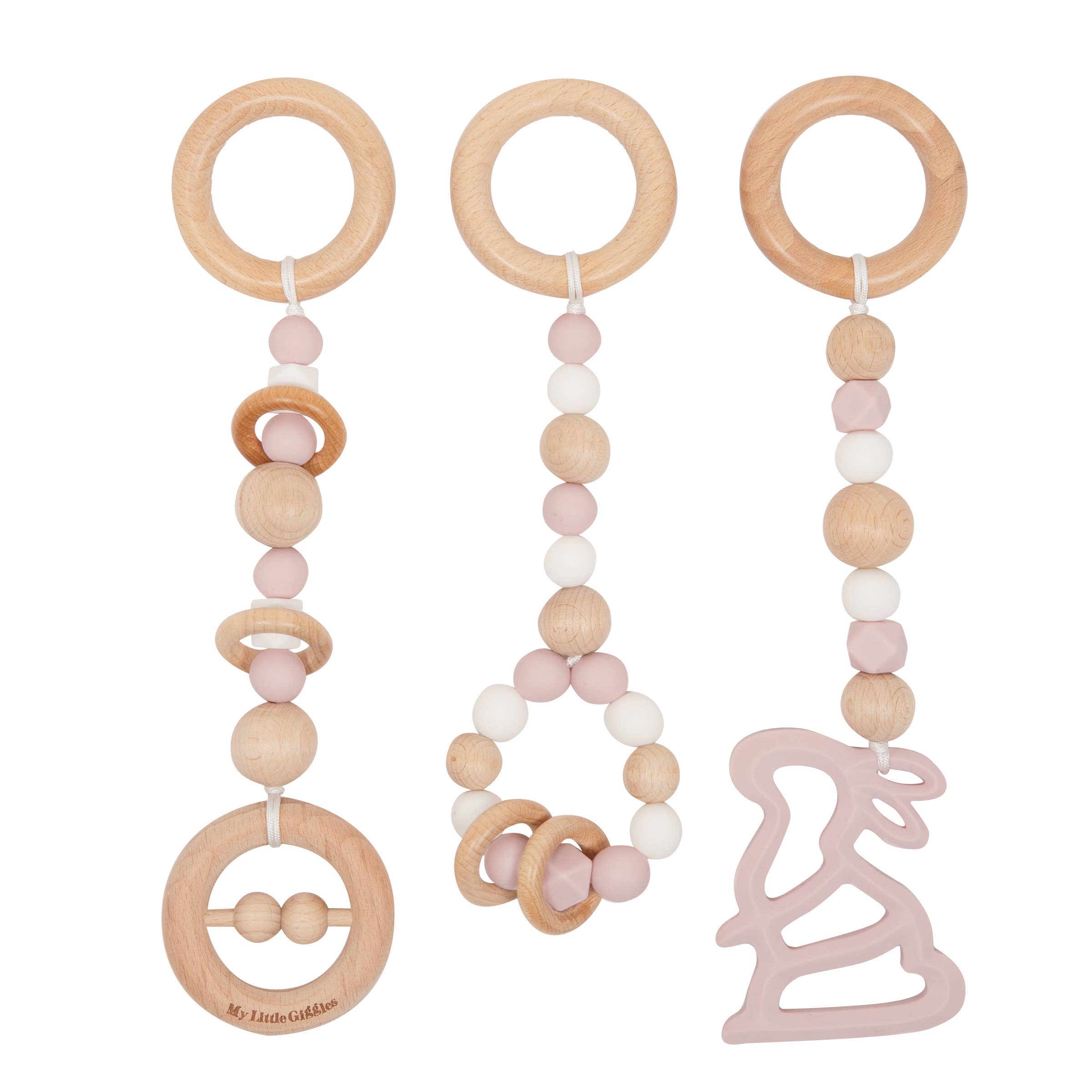 My Little Giggles - Wholesale Wood Toy - Kids - My Little Play Bar & x3 Toy Package – Natural Frame9