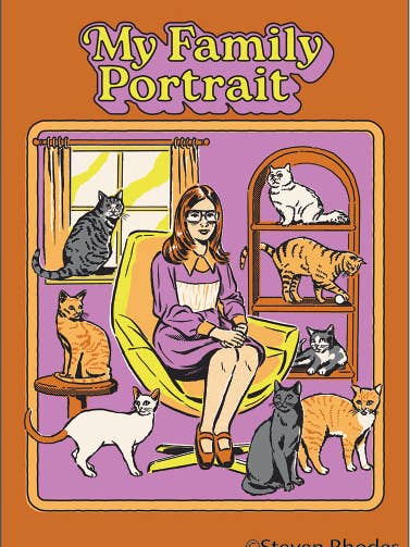 MAGNET: My family portrait for wholesale by Ephemera