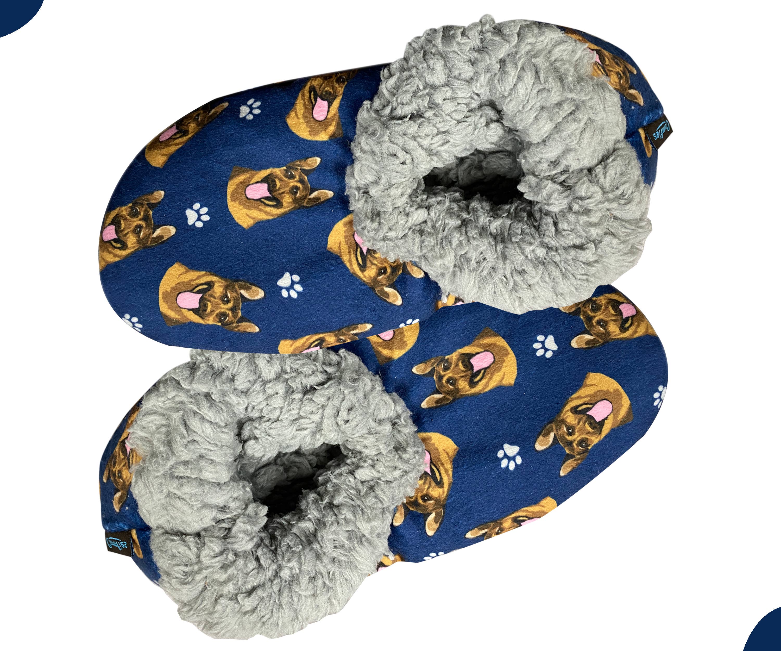 E&S Pets - Venta al por mayor Zapatillas para casa - Mujer - Pantuflas de pastor alemán2