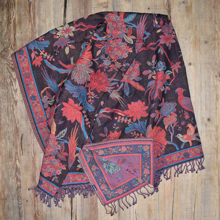 Throw Blanket Soft Cotton One-of-Kind for wholesale by Dupatta Designs