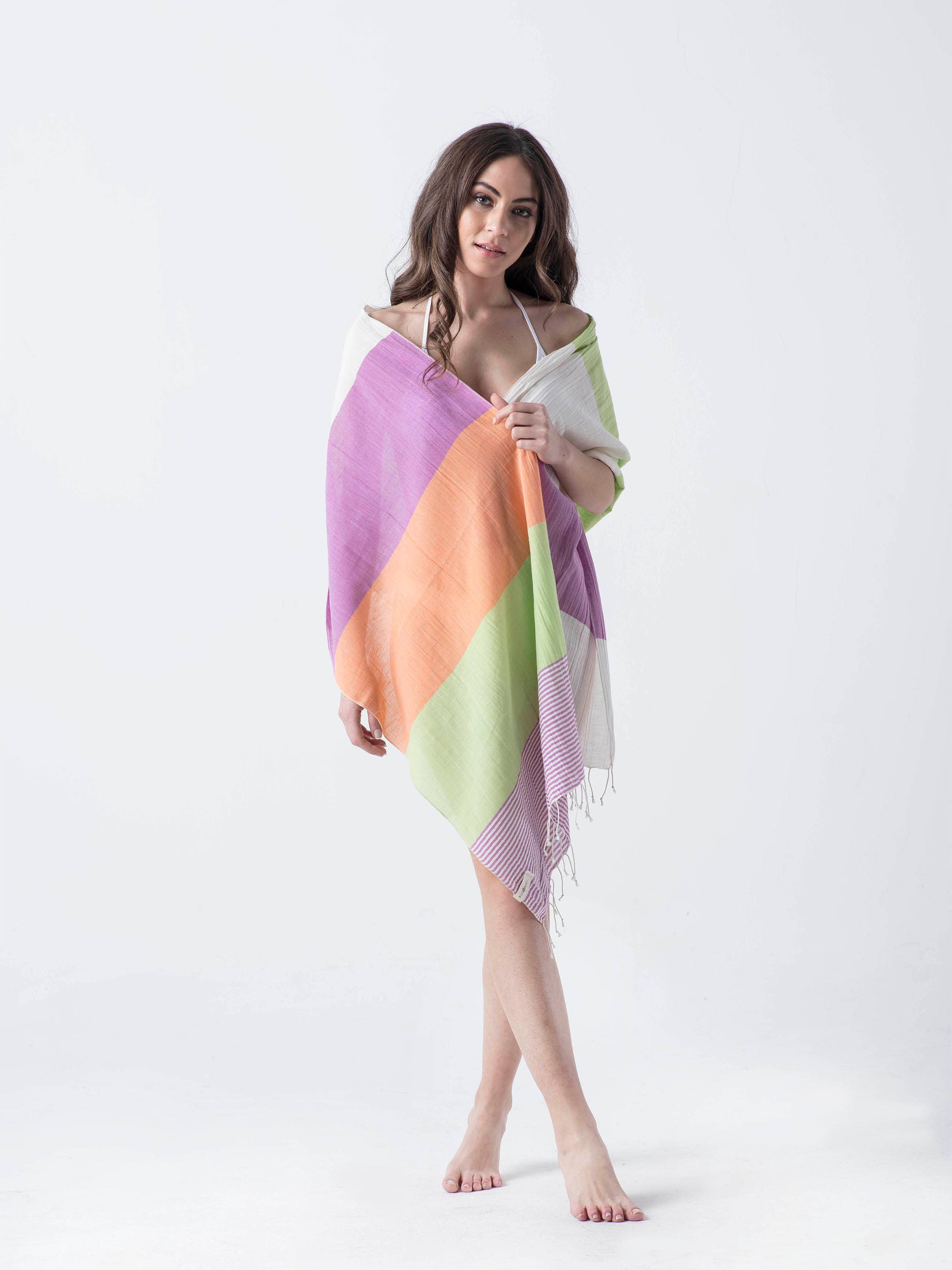 AYLIN COLERI-LUXURY RESORT/LOUNGE WEAR COLLECTION - Wholesale Swim Cover Up - Women's - Lale-Scarf or Cover Up6