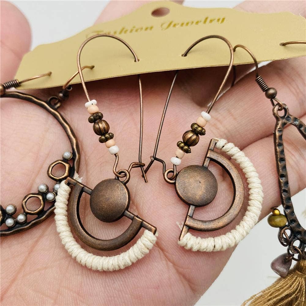 Mio Queena - Wholesale Jewelry Set - Women's Earring Set Boho Style2