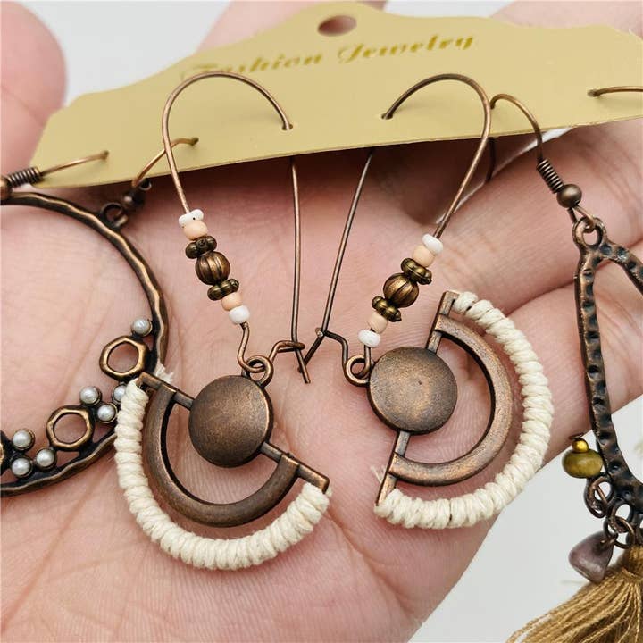 Mio Queena - Wholesale Jewelry Set - Women's Earring Set Boho Style2
