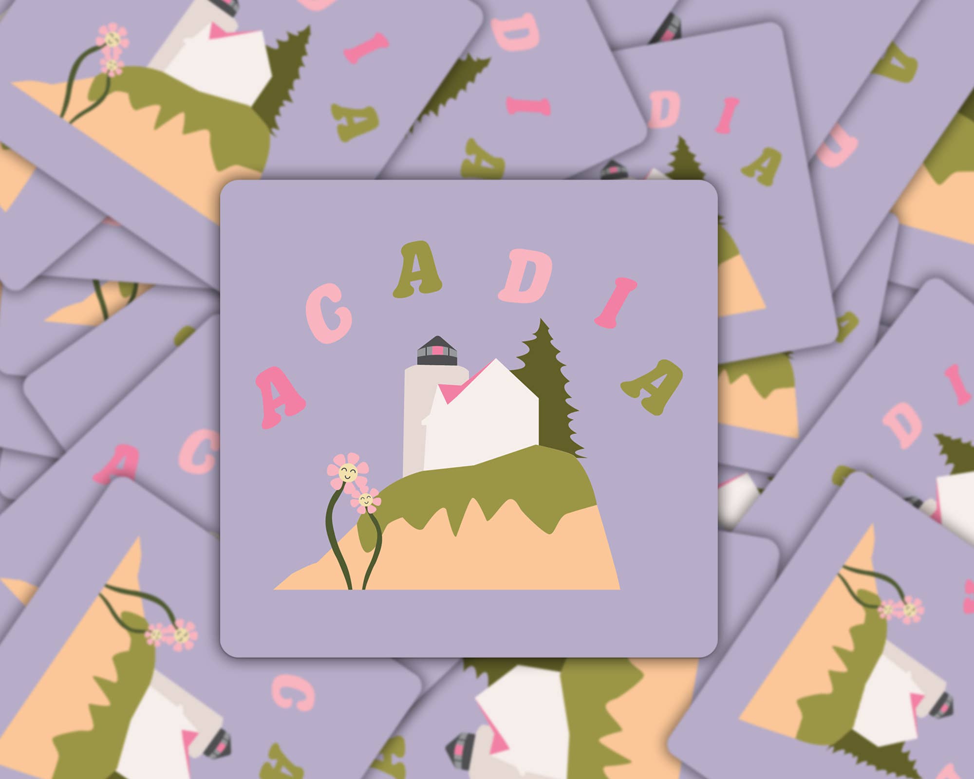 Traildust Goods - Wholesale Sticker - Acadia Vinyl Sticker