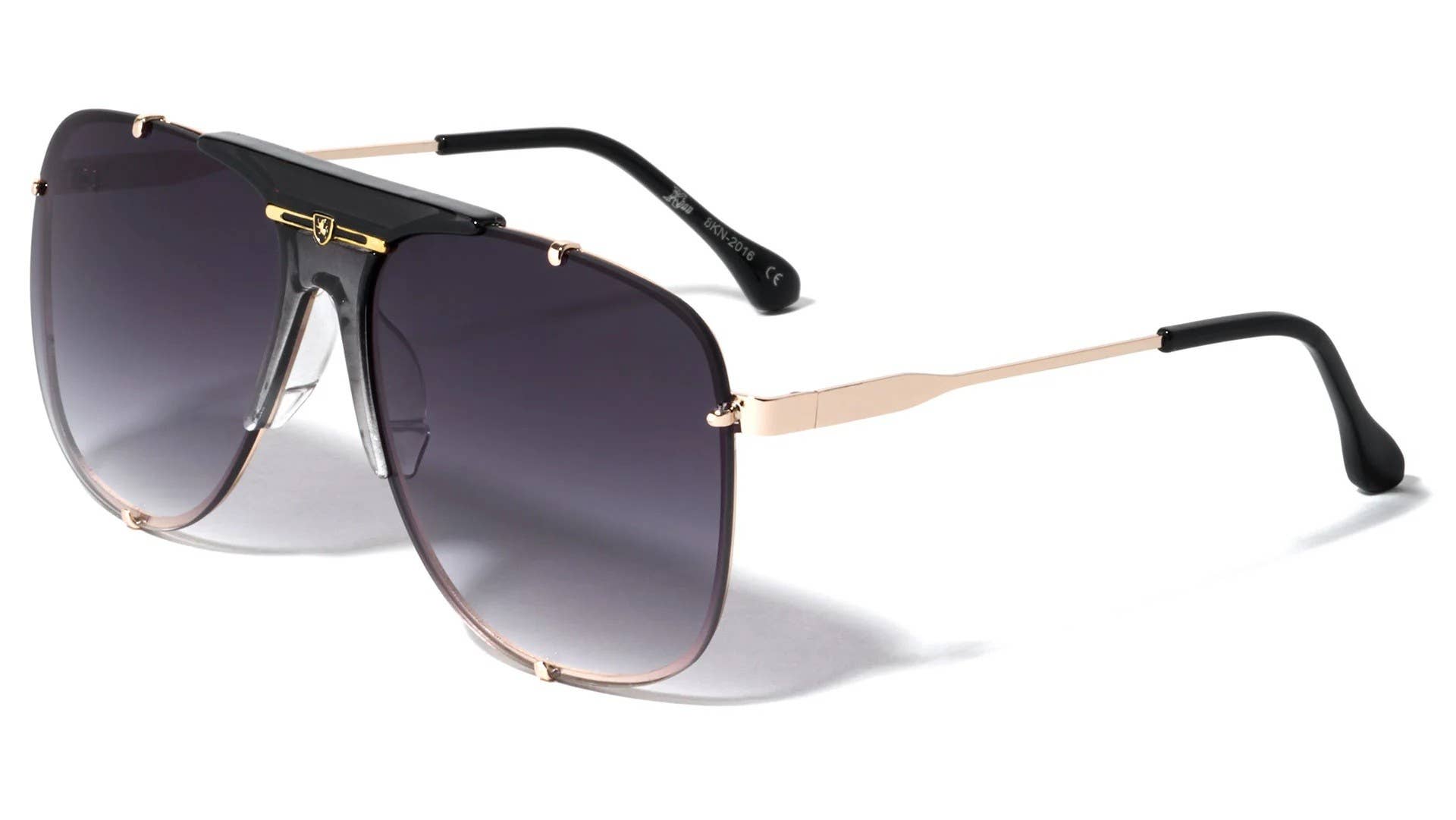 Sunrayzz Imports - Wholesale Sunglasses - Unisex - Khan Rimless Square Aviator 8kn-20162