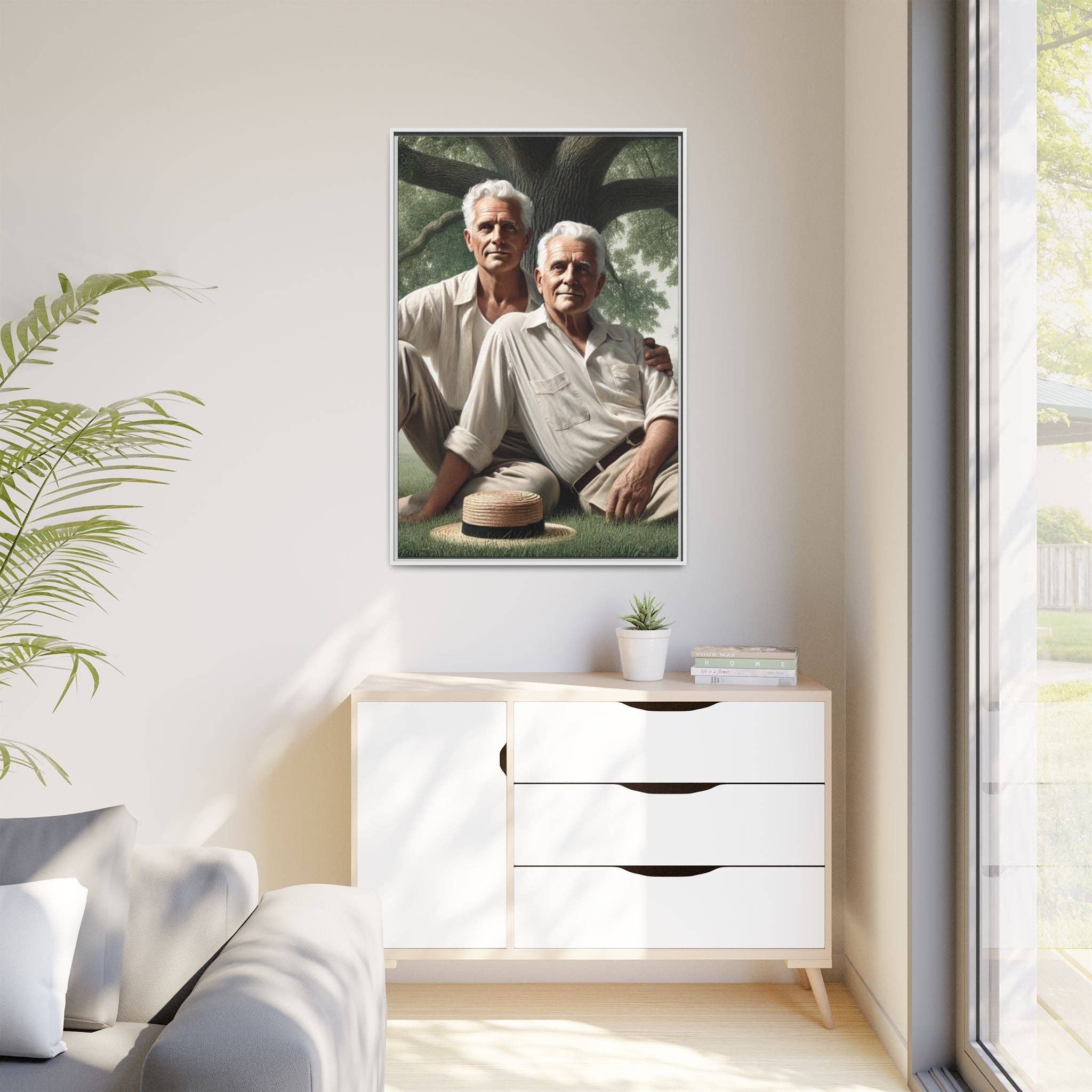 Walt & Pete - Wholesale Painting/Drawing - Missing Art Studies - Grant 05628