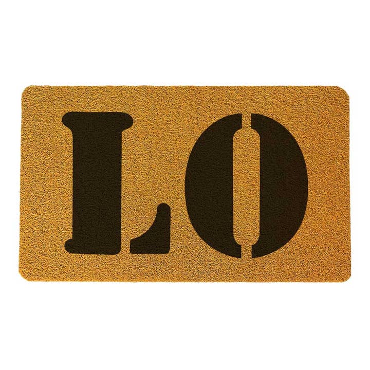 LO Fußmatte, mindestens 10 Stück für den Großhandel von MY CITY MEMORY